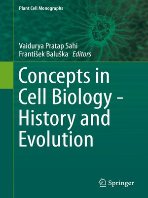 cover image of Concepts in Cell Biology--History and Evolution